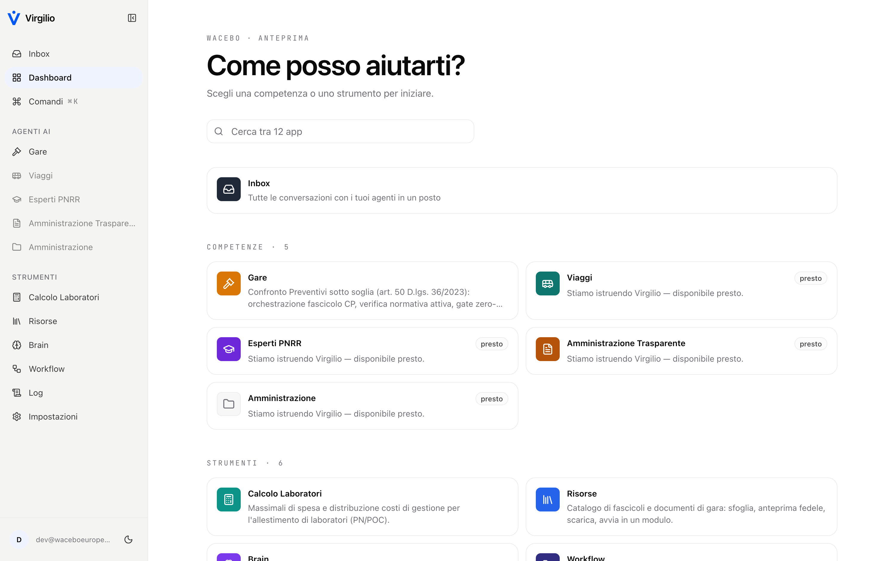 Dashboard di Esopo: competenze e strumenti della segreteria in un unico spazio